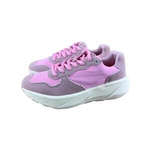 PRIMABASE PB101 casual women Sneakers pink suede Technical textile
